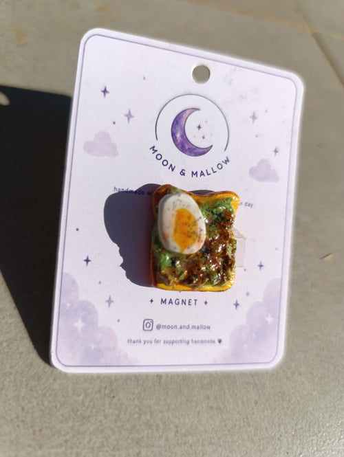 Avo & Egg Toast Magnet 🥑🍳